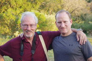 Wes-Sechrest-and-Tom-Lacher-at-Bracken-Cave